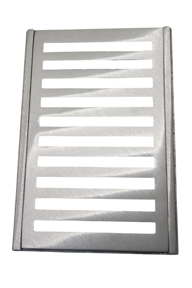 Grelha e Porta Grelha 20x30 - Escovado - LGMAIS