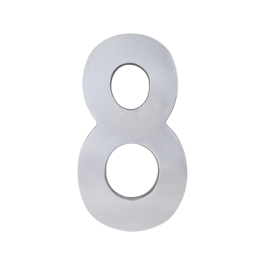 Número Residencial Alumínio - Caixa 3D - LG MAIS