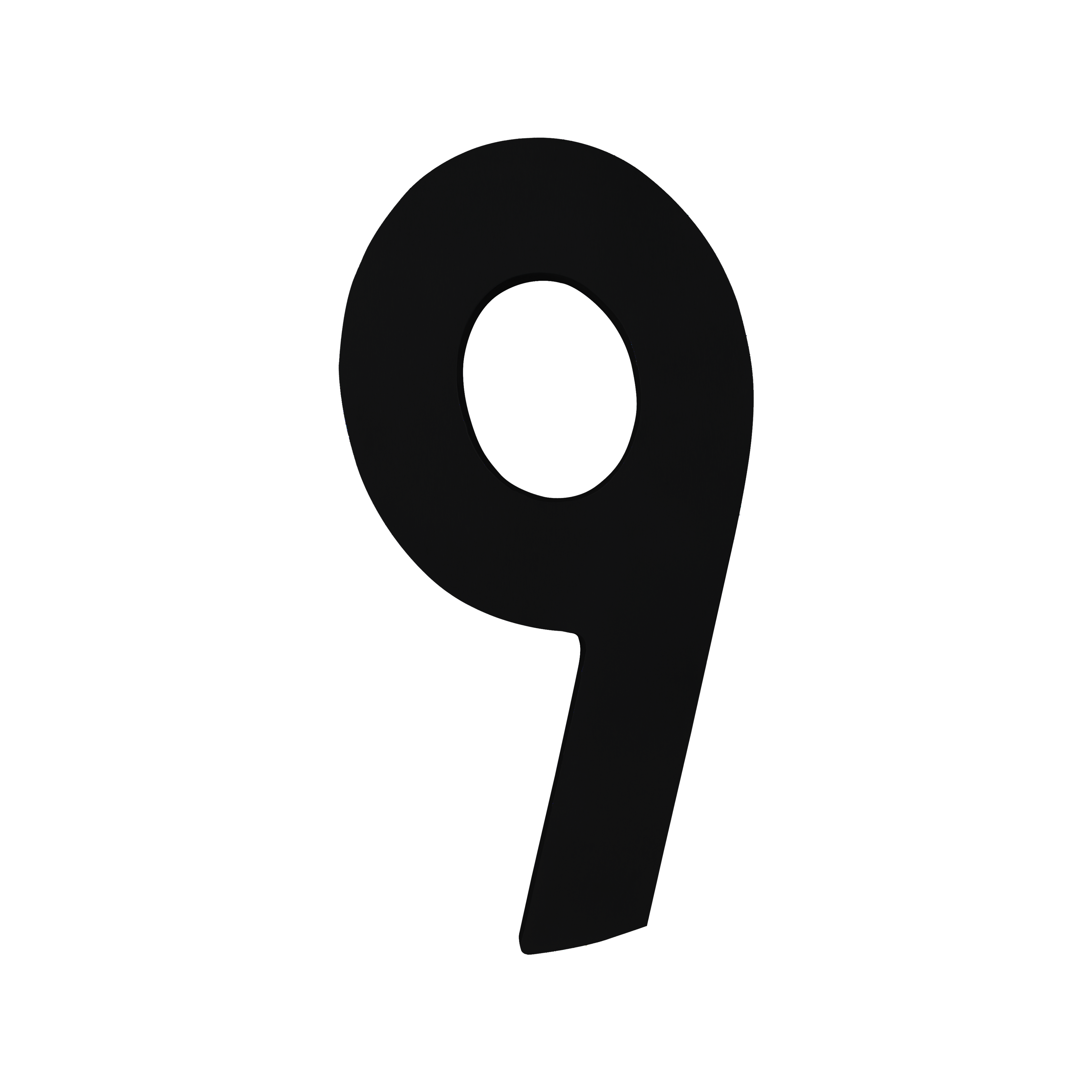 Número Residencial Alumínio - Caixa 3D - LG MAIS