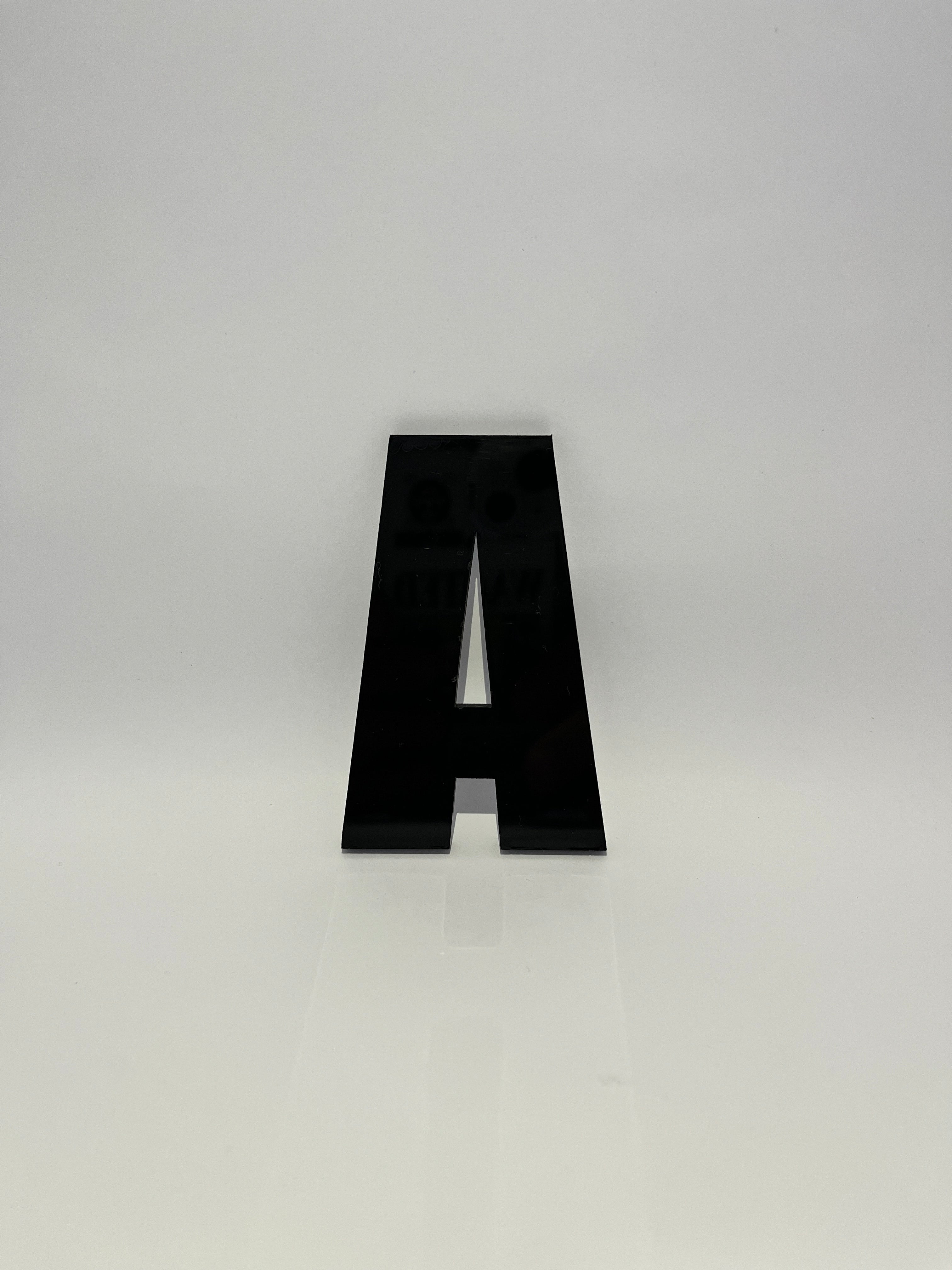 Número Residencial Acrílico - Preto - LG MAIS