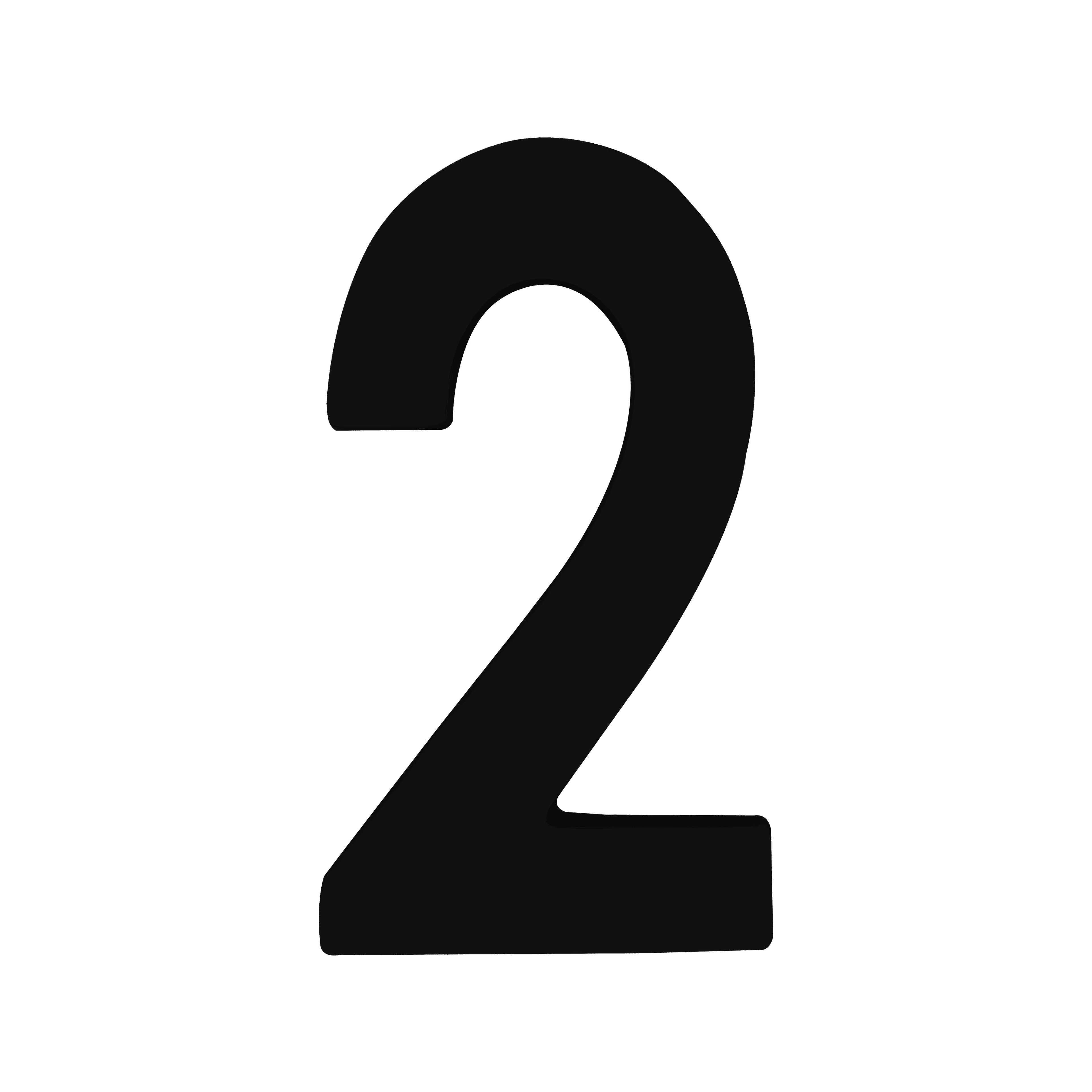 Número Residencial Alumínio - Caixa 3D - LG MAIS