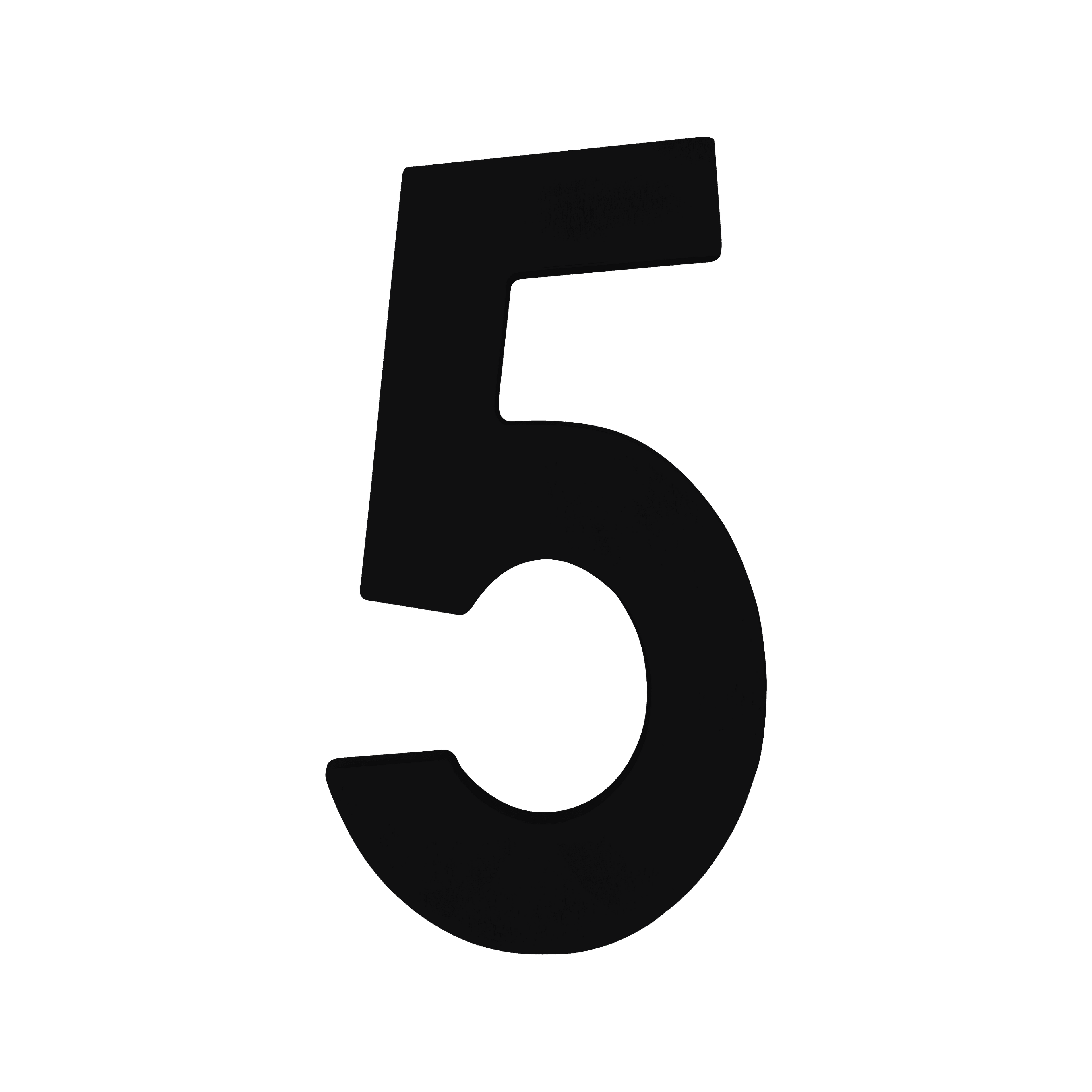 Número Residencial Alumínio - Caixa 3D - LG MAIS