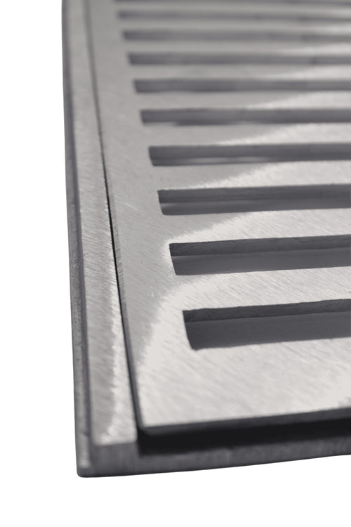 Grelha e Porta Grelha 20x30 - Escovado - LGMAIS