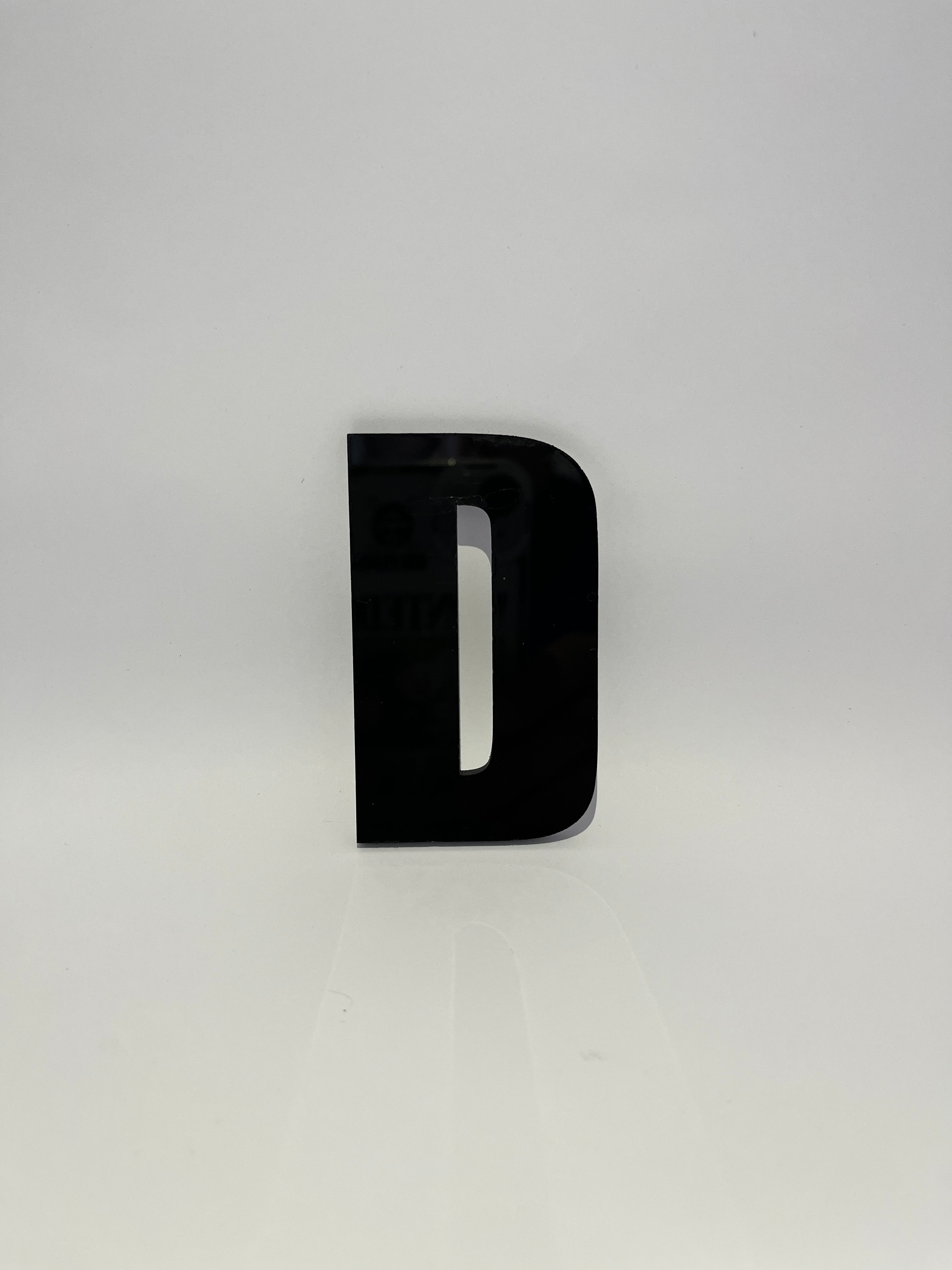 Número Residencial Acrílico - Preto - LG MAIS