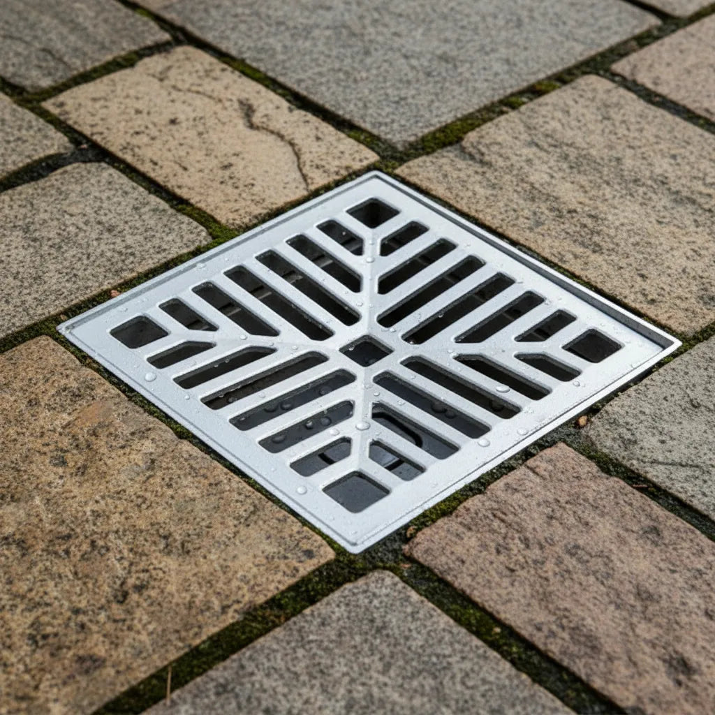 Grelha e Porta Grelha Côncava - Rustico - LGMAIS