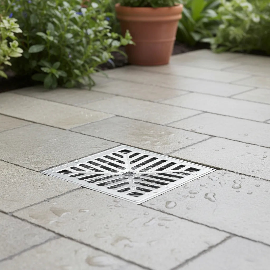 Grelha e Porta Grelha Côncava - Polido - LGMAIS