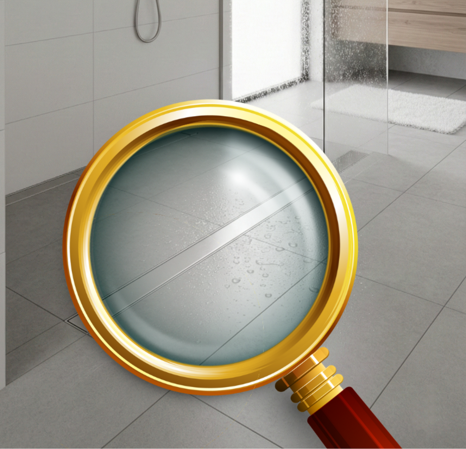 Ralo Linear Inox 304 Sifonado - Flat - LGMAIS