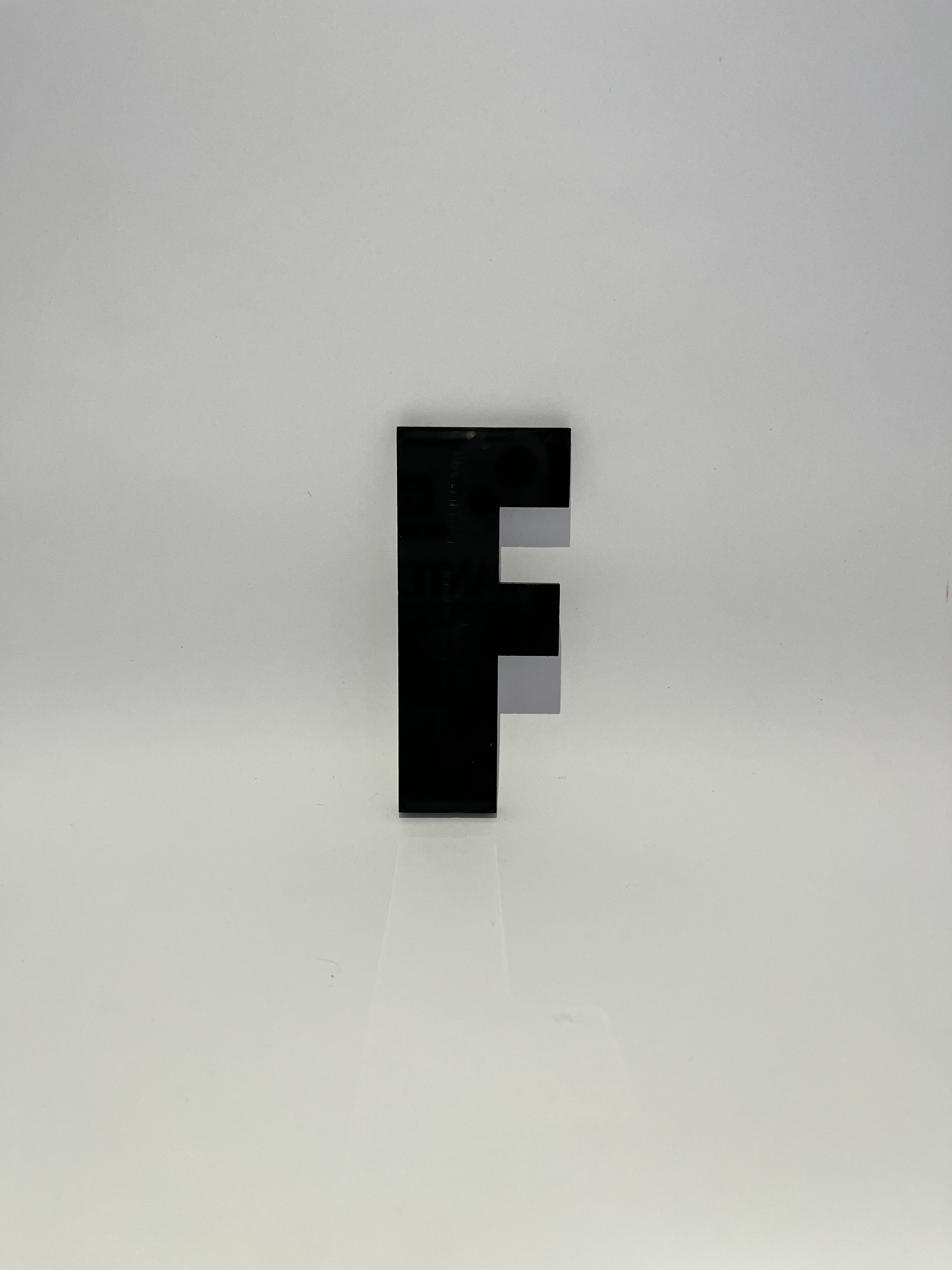 Número Residencial Acrílico - Preto - LG MAIS