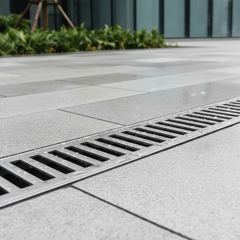 Grelha e Porta Grelha Pedestre - Rústico - LG MAIS