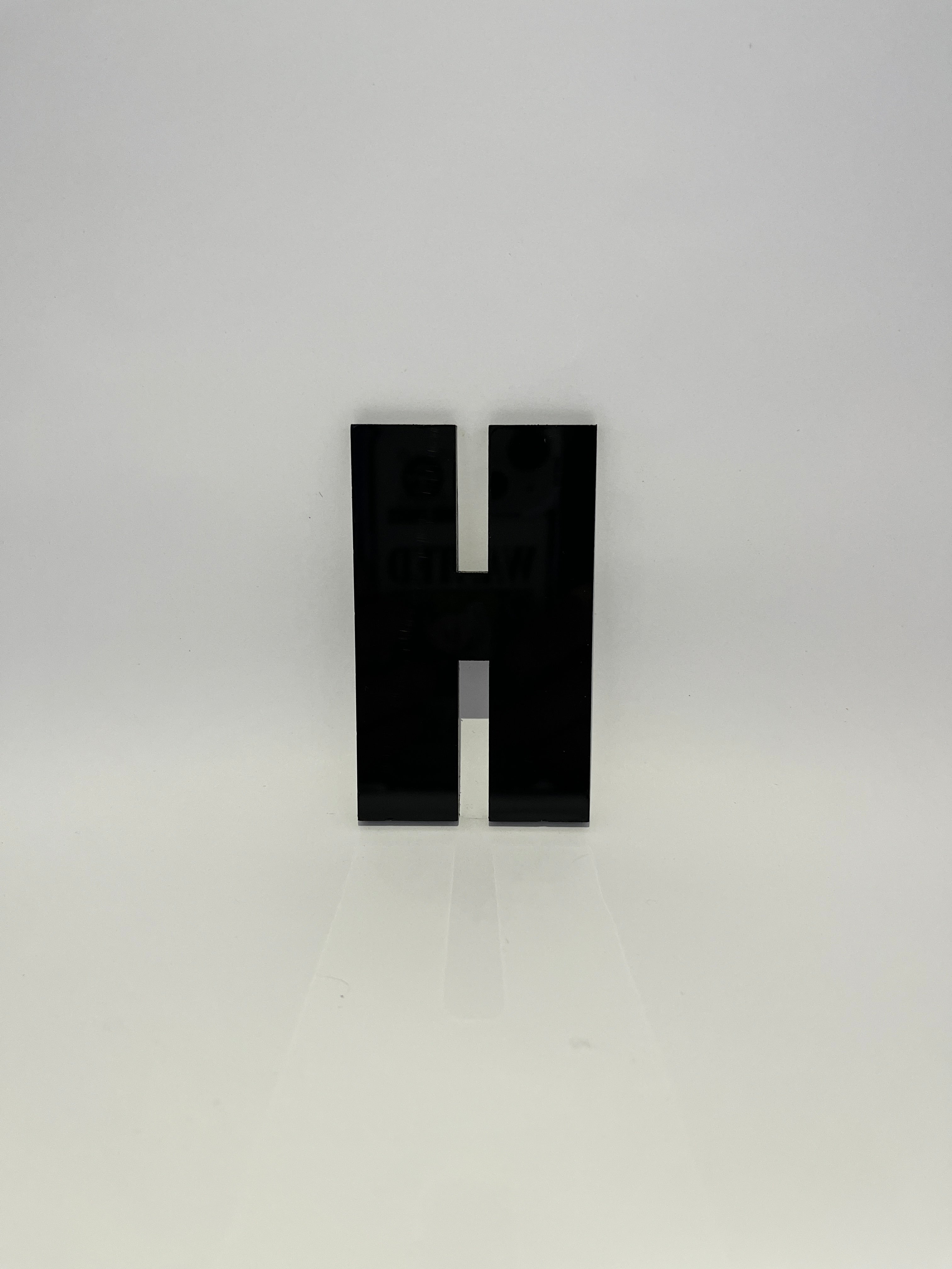 Número Residencial Acrílico - Preto - LG MAIS