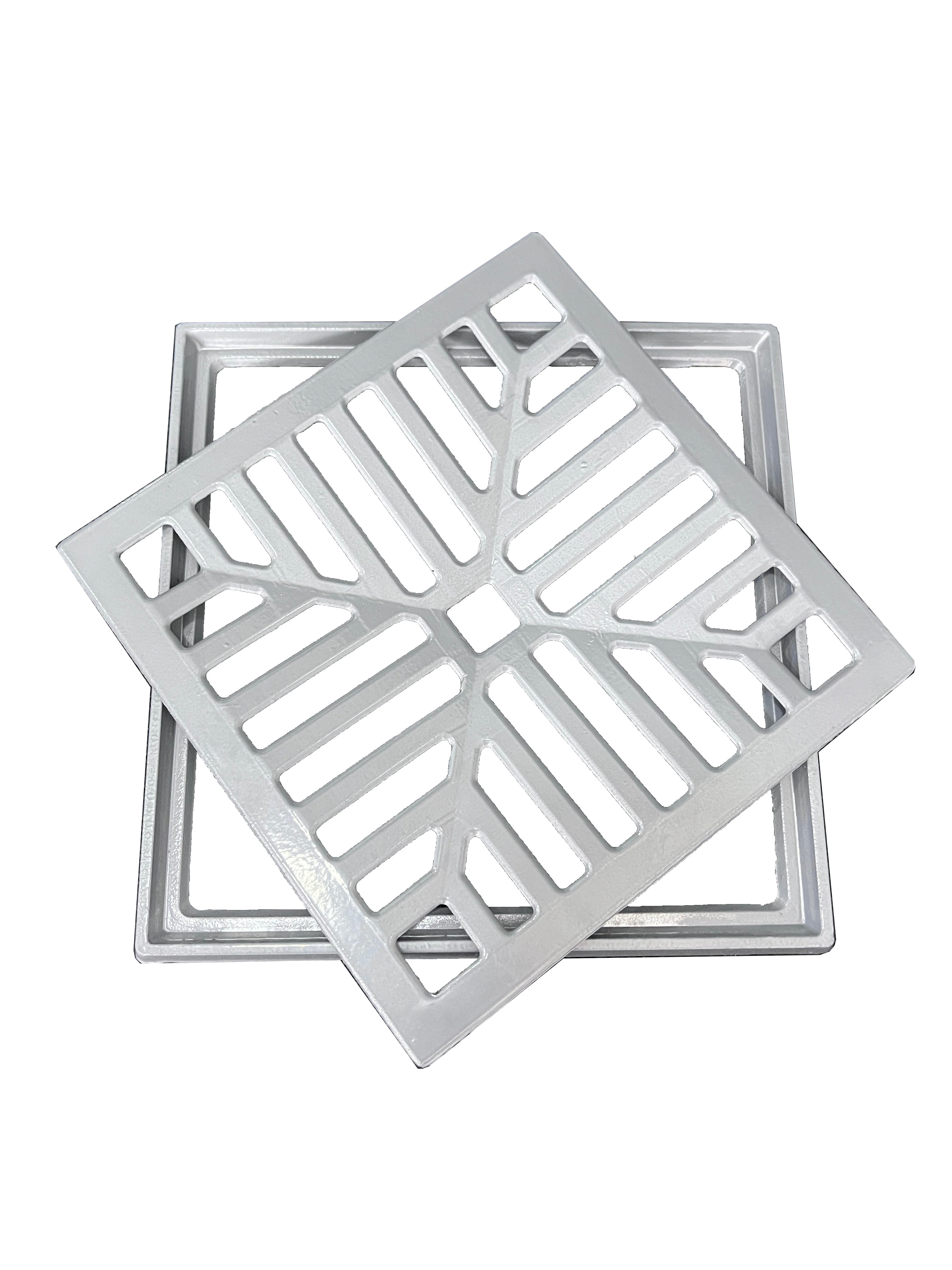 Grelha e Porta Grelha Côncava - Polido - LGMAIS