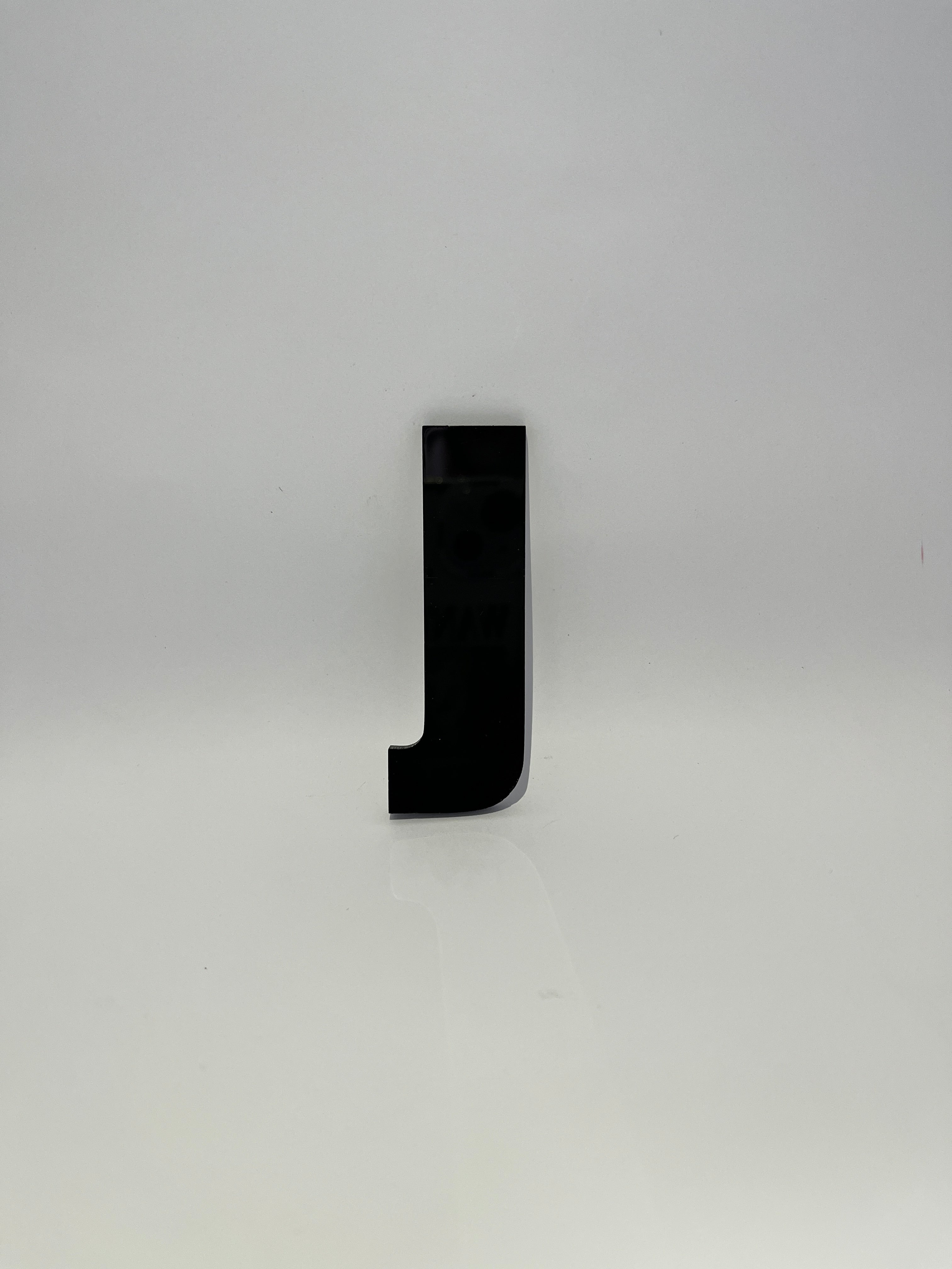 Número Residencial Acrílico - Preto - LG MAIS