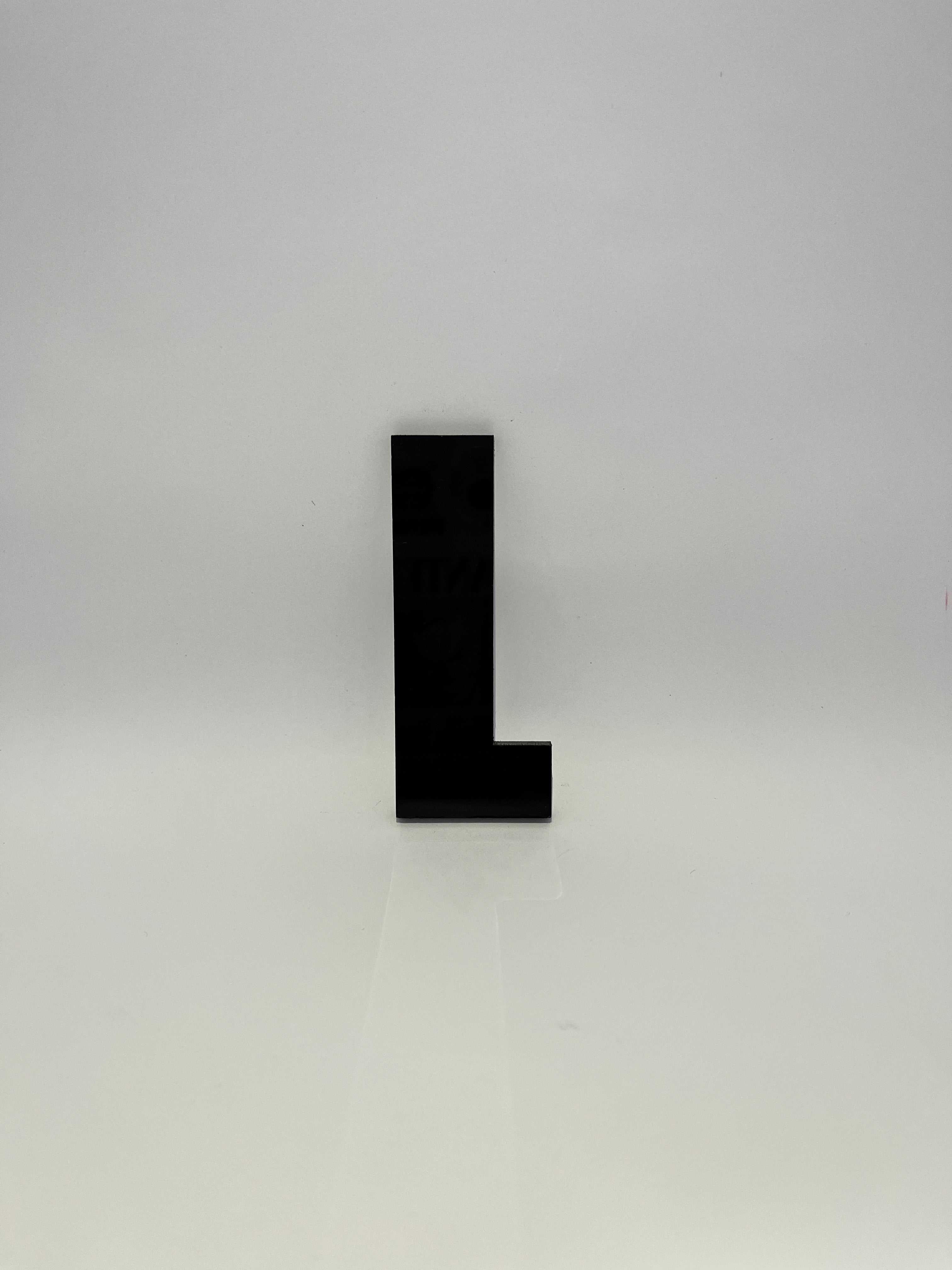 Número Residencial Acrílico - Preto - LG MAIS