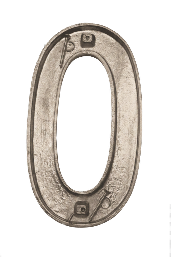 Número Residencial Alumínio - Caixa 3D - LG MAIS