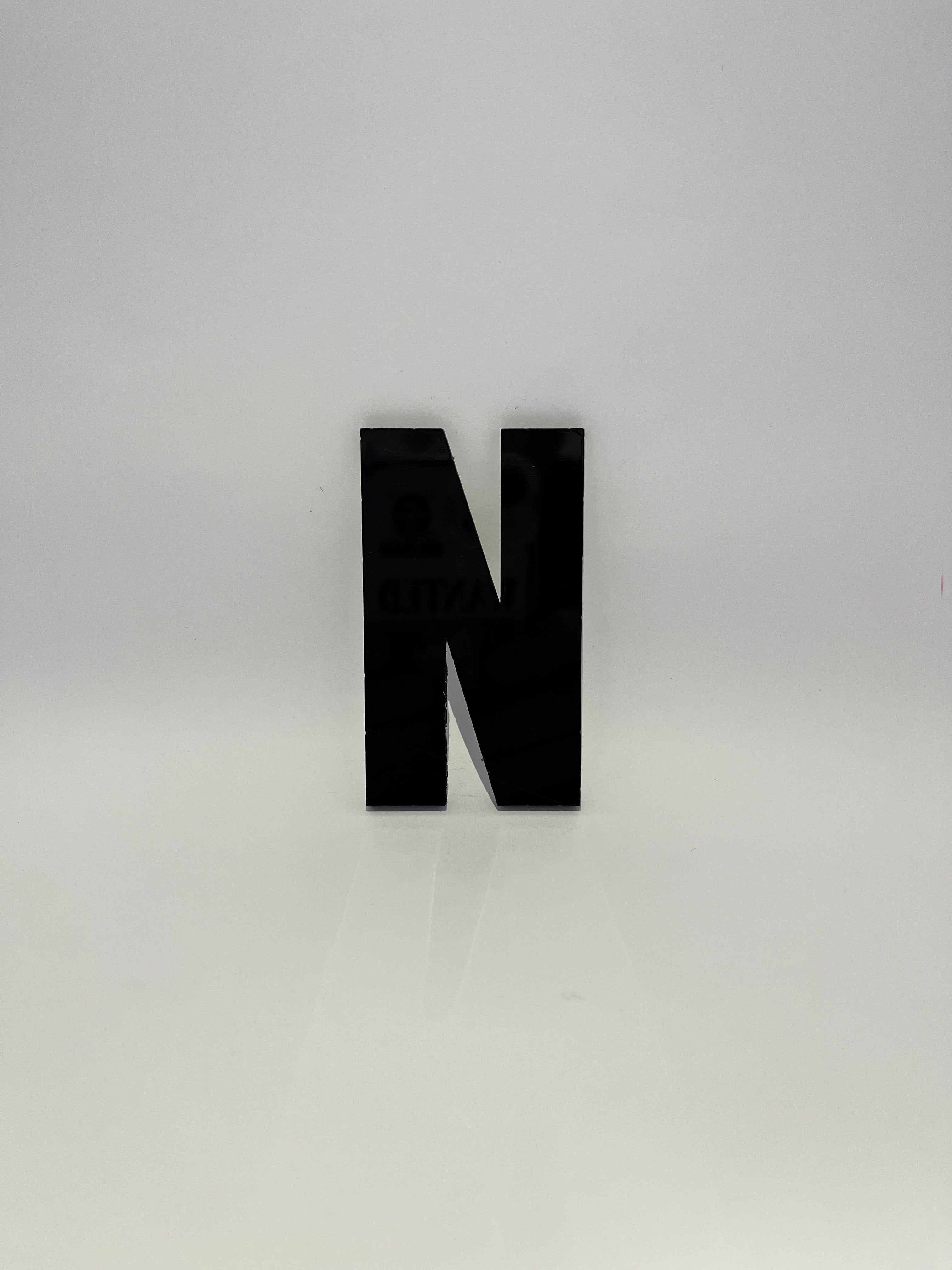 Número Residencial Acrílico - Preto - LG MAIS