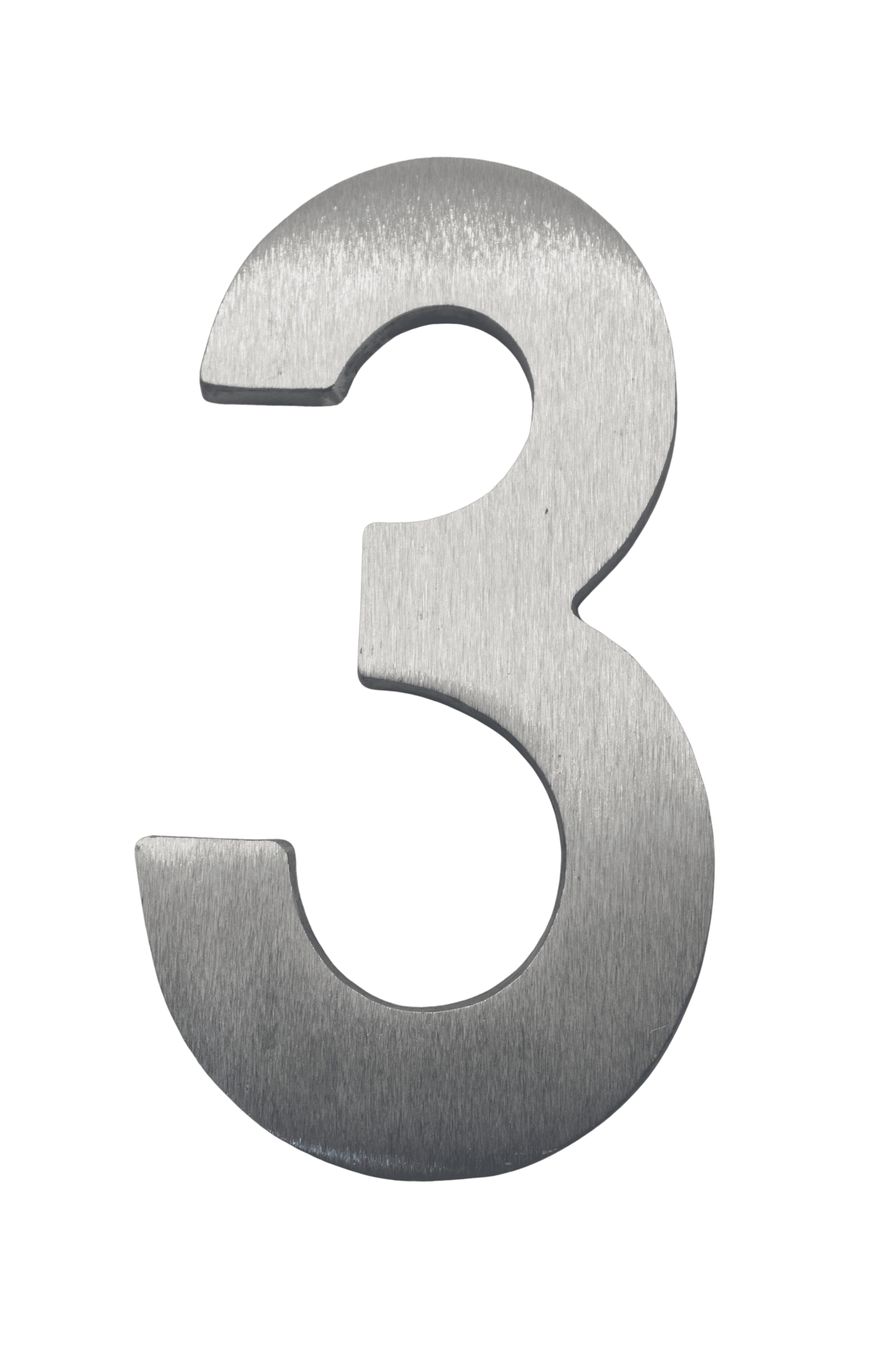 Número Residencial Alumínio - Caixa 3D - LG MAIS