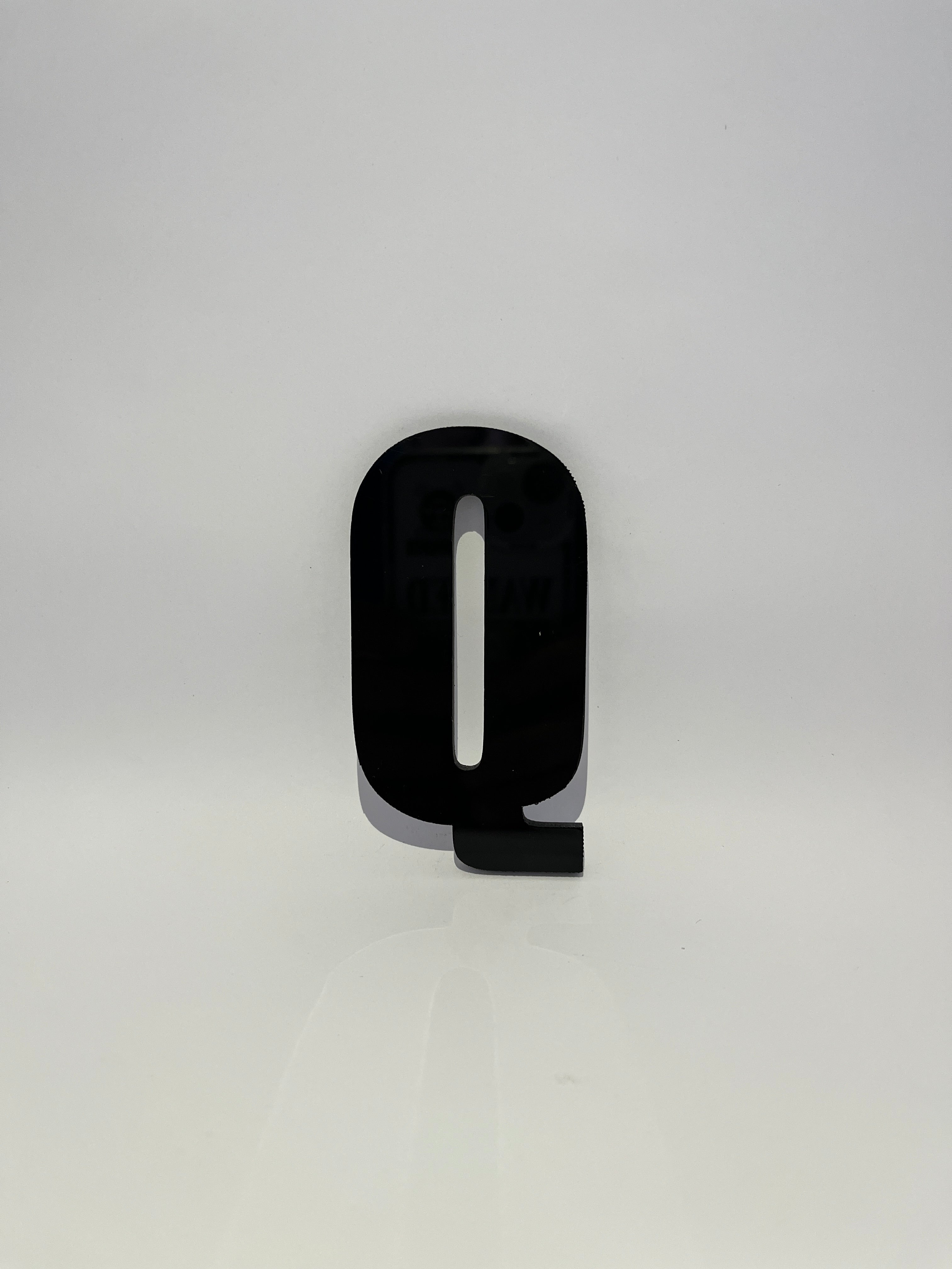 Número Residencial Acrílico - Preto - LG MAIS