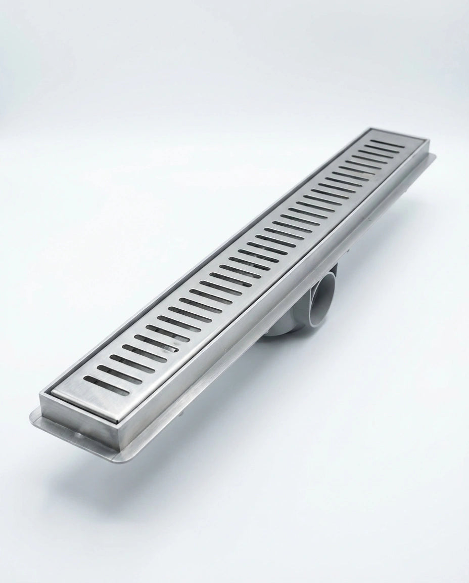 Ralo Linear Inox 304 Sifonado - Grelha - LGMAIS