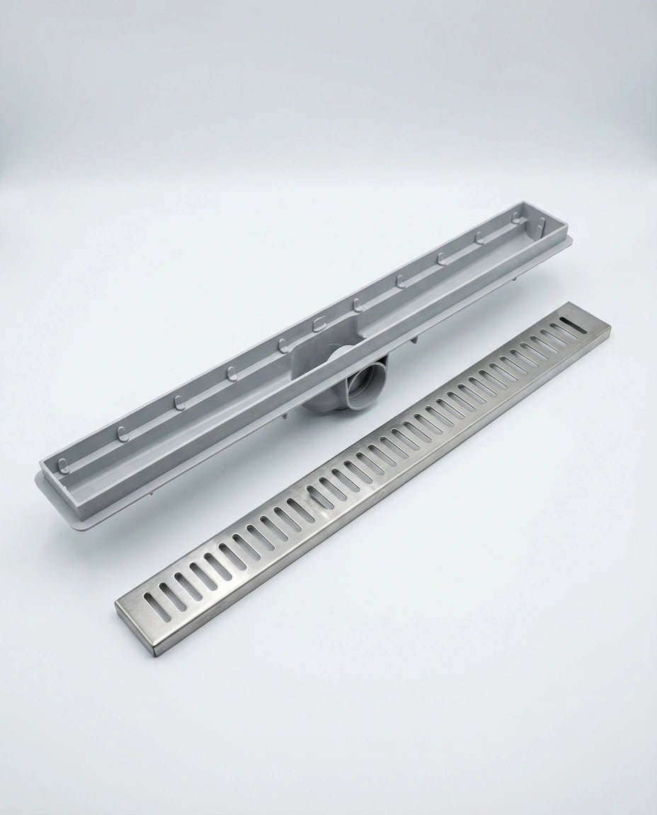 Ralo Linear Inox 304 Sifonado - Grelha - LGMAIS