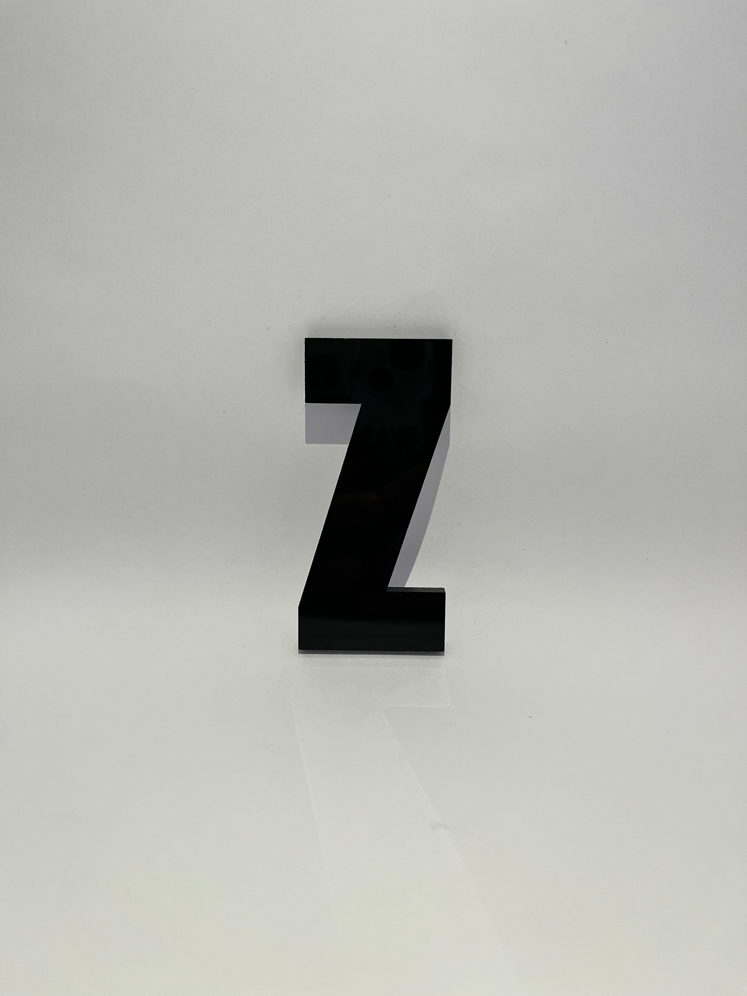 Número Residencial Acrílico - Preto - LG MAIS